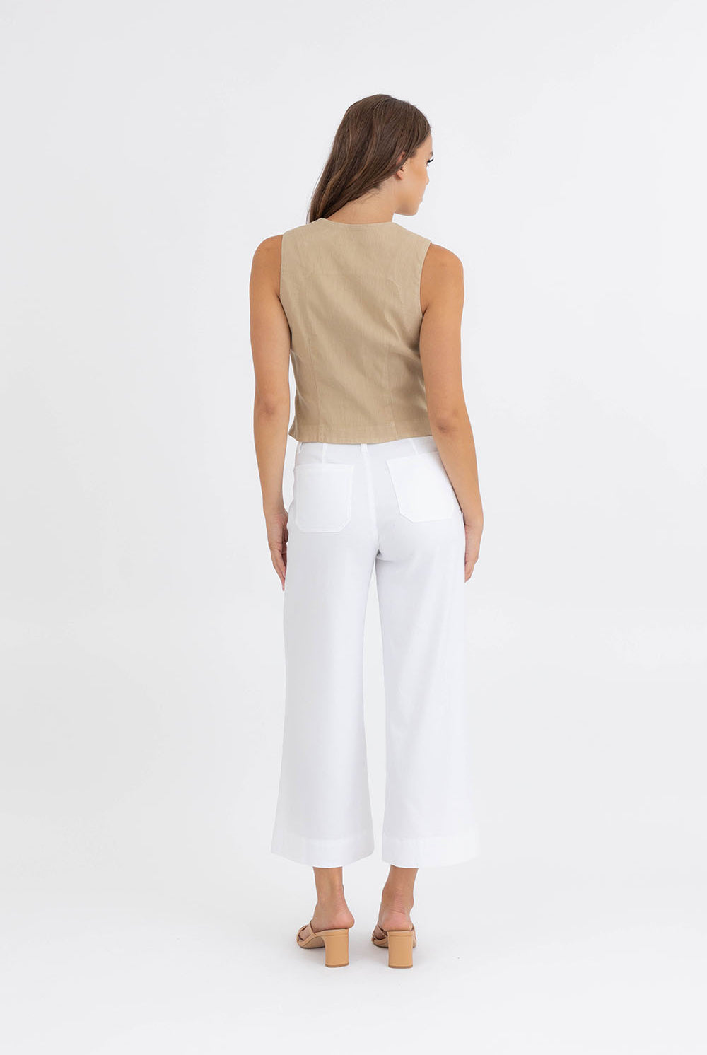 Level99 Jodie Crop Wide Leg Pants-Pants-Vixen Collection, Day Spa and Women's Boutique Located in Seattle, Washington