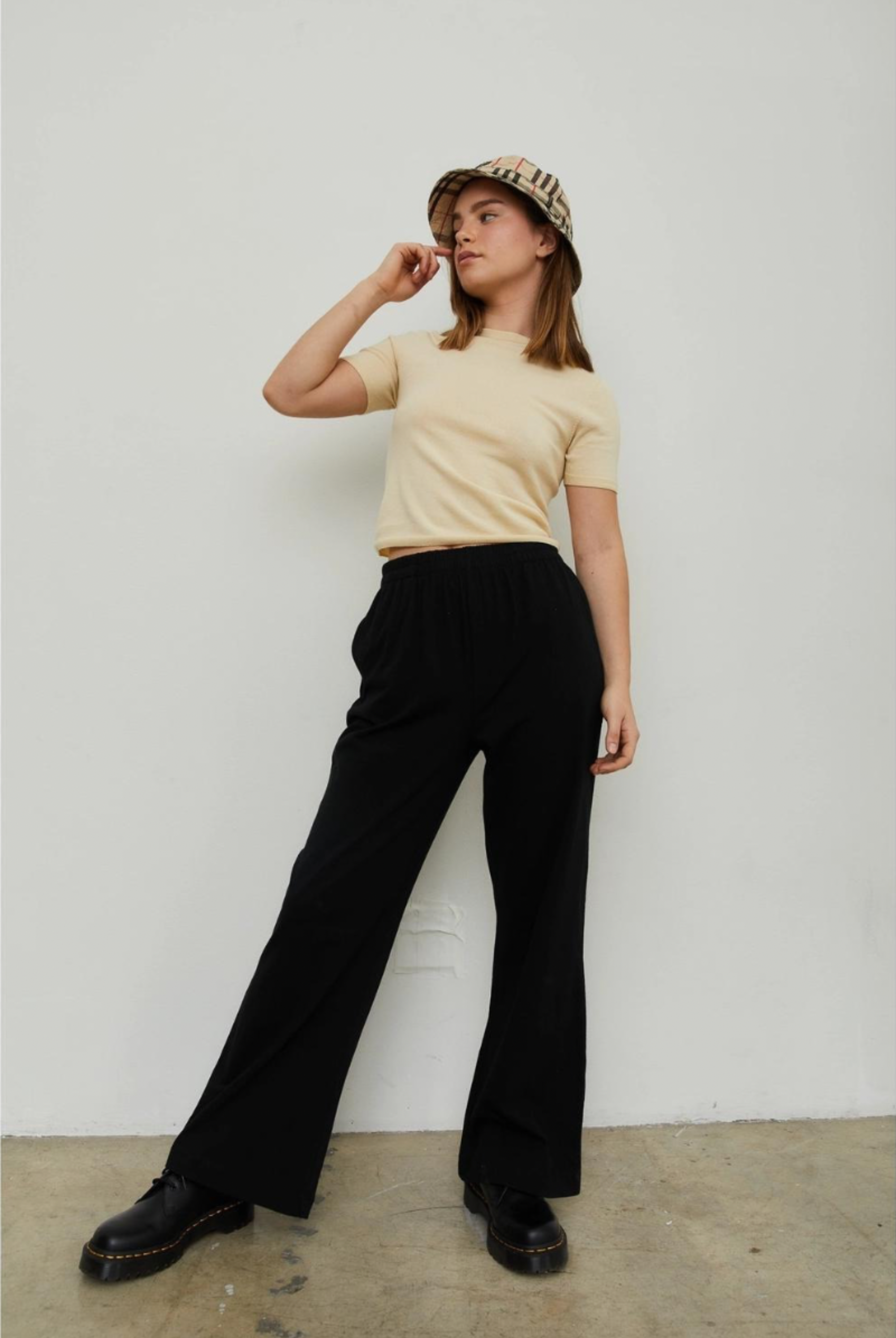 Free Flow Cotton Flare Pant-Loungewear Bottoms-Vixen Collection, Day Spa and Women's Boutique Located in Seattle, Washington