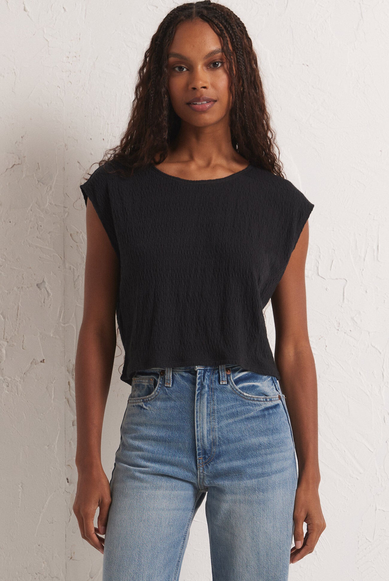 Karley Top-Short Sleeves-Vixen Collection, Day Spa and Women's Boutique Located in Seattle, Washington