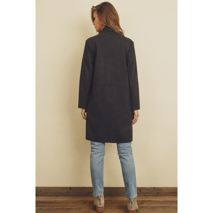 Suede Beauty Coat-Outerwear-Vixen Collection, Day Spa and Women's Boutique Located in Seattle, Washington