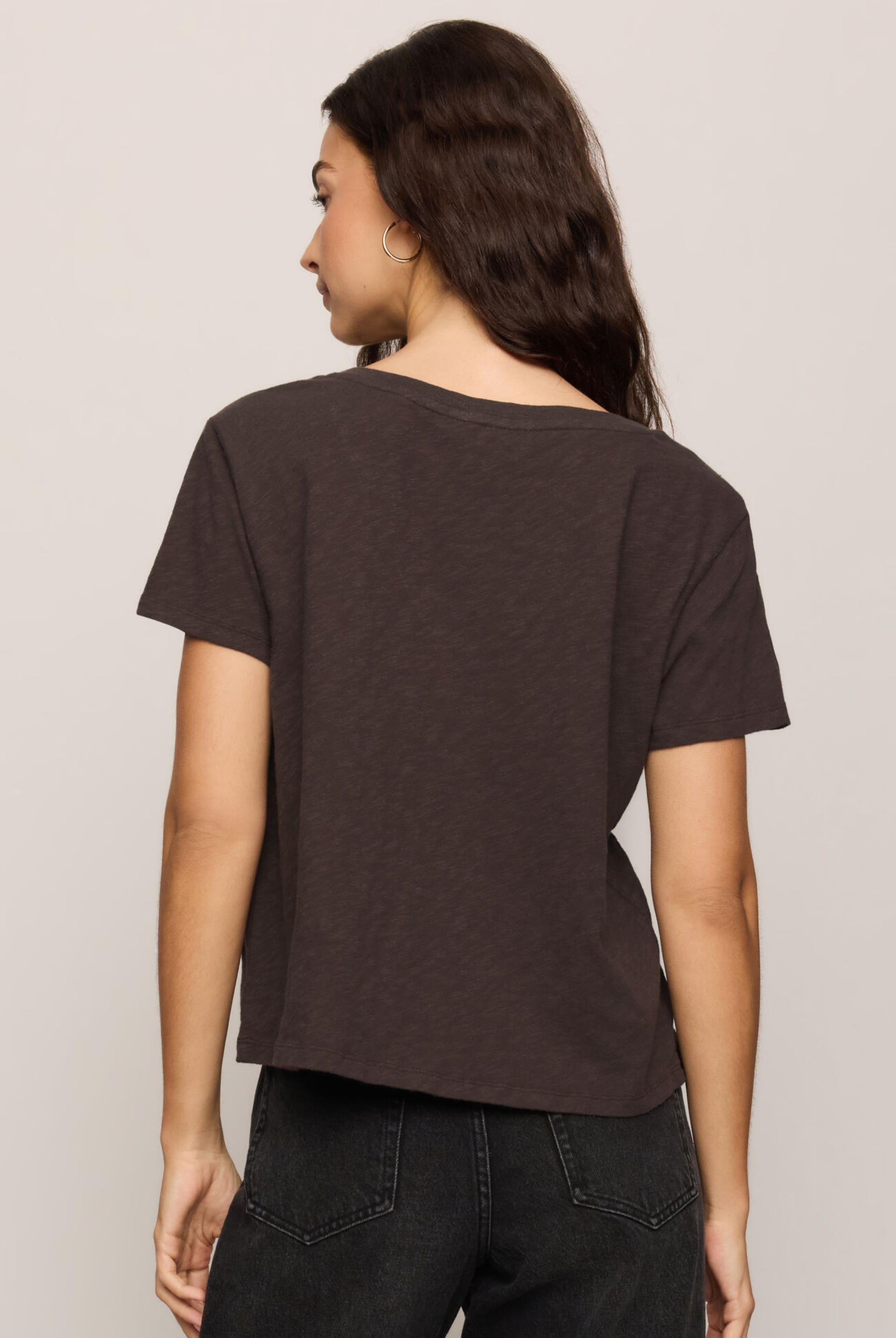 Nomad V-Neck Tee-Short Sleeves-Vixen Collection, Day Spa and Women's Boutique Located in Seattle, Washington
