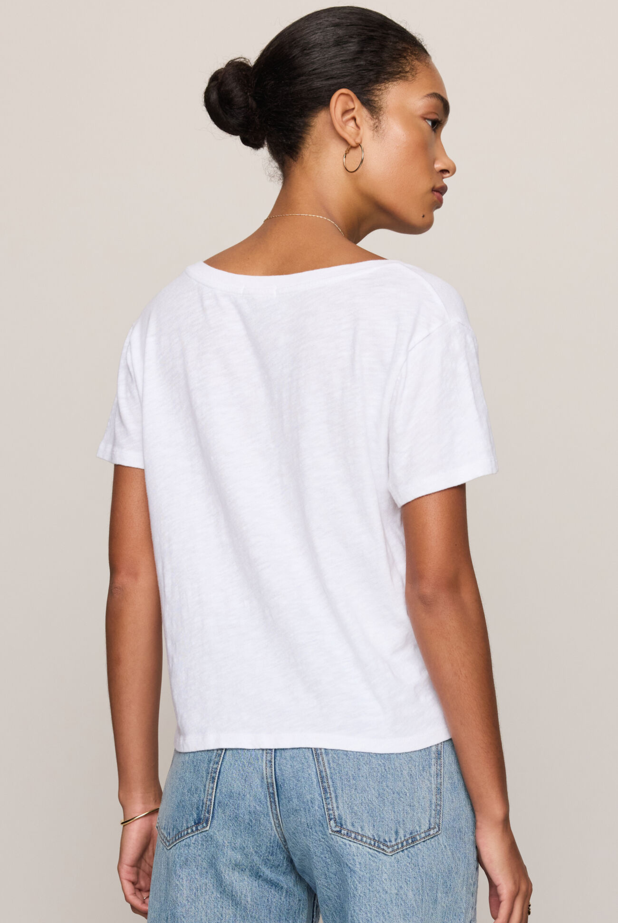 Nomad V-Neck Tee-Short Sleeves-Vixen Collection, Day Spa and Women's Boutique Located in Seattle, Washington