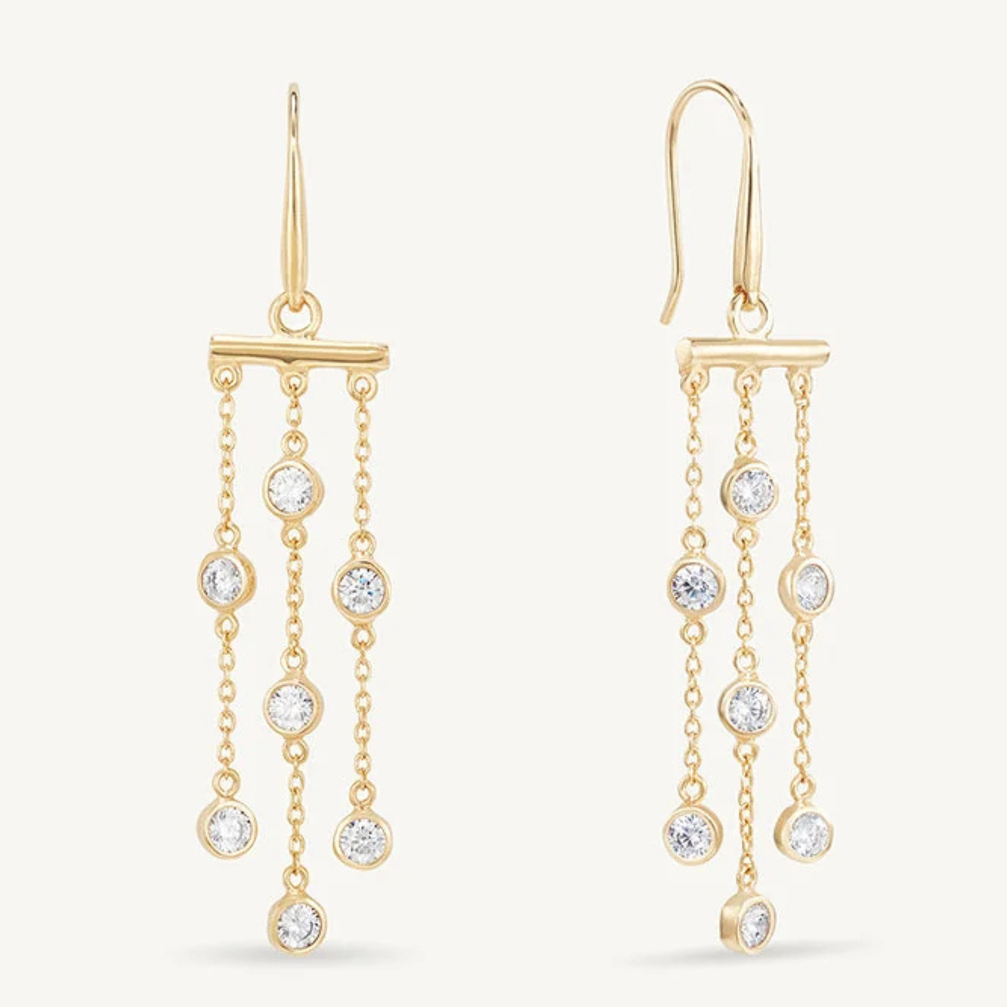 Orsay Droplet Earrings-Earrings-Vixen Collection, Day Spa and Women's Boutique Located in Seattle, Washington