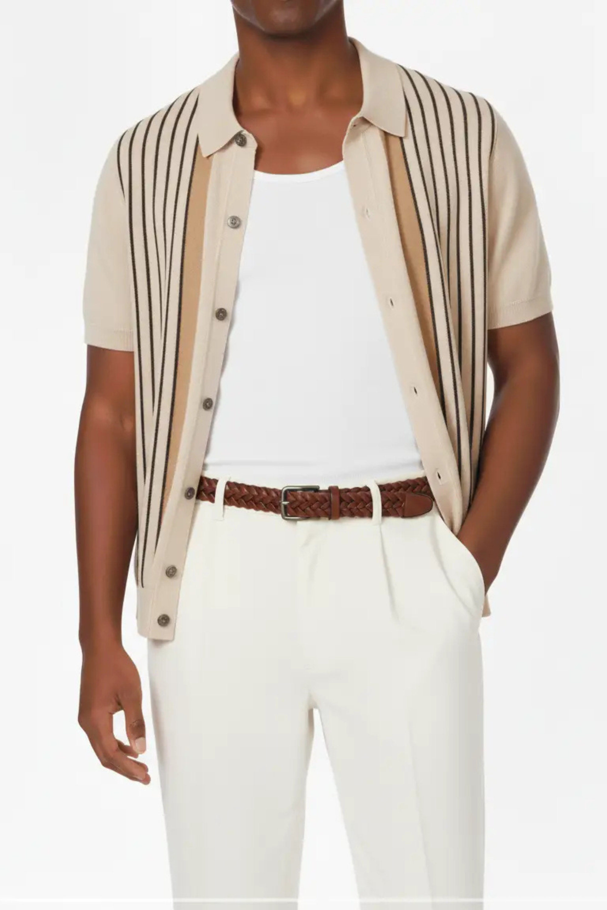 Parker Polo Shirt-Men's Tops-Vixen Collection, Day Spa and Women's Boutique Located in Seattle, Washington