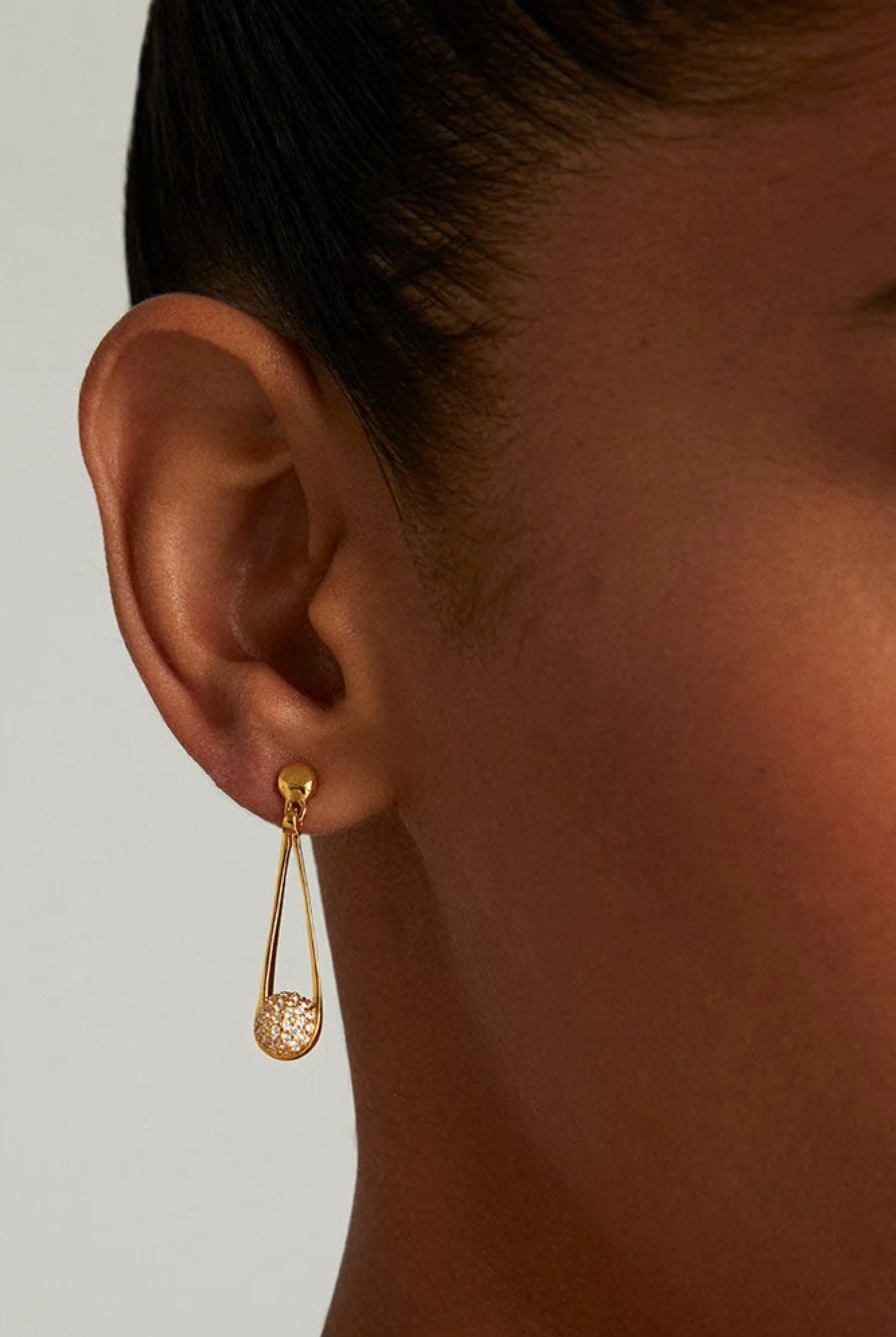 Petit Pavé Tiny Ipanema Earrings-Earrings-Vixen Collection, Day Spa and Women's Boutique Located in Seattle, Washington