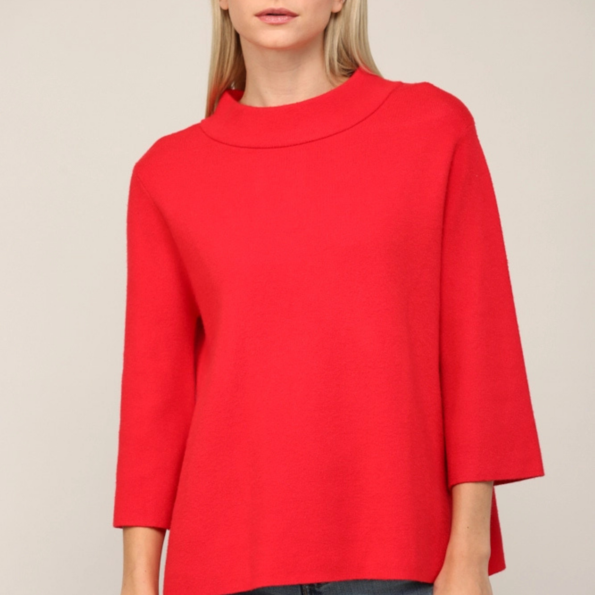 Powder Bell Sleeve Top-Tops-Vixen Collection, Day Spa and Women's Boutique Located in Seattle, Washington