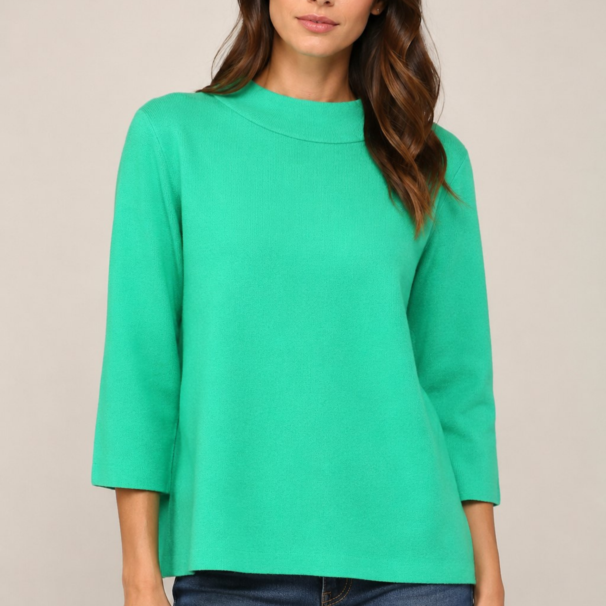 Powder Bell Sleeve Top-Tops-Vixen Collection, Day Spa and Women's Boutique Located in Seattle, Washington