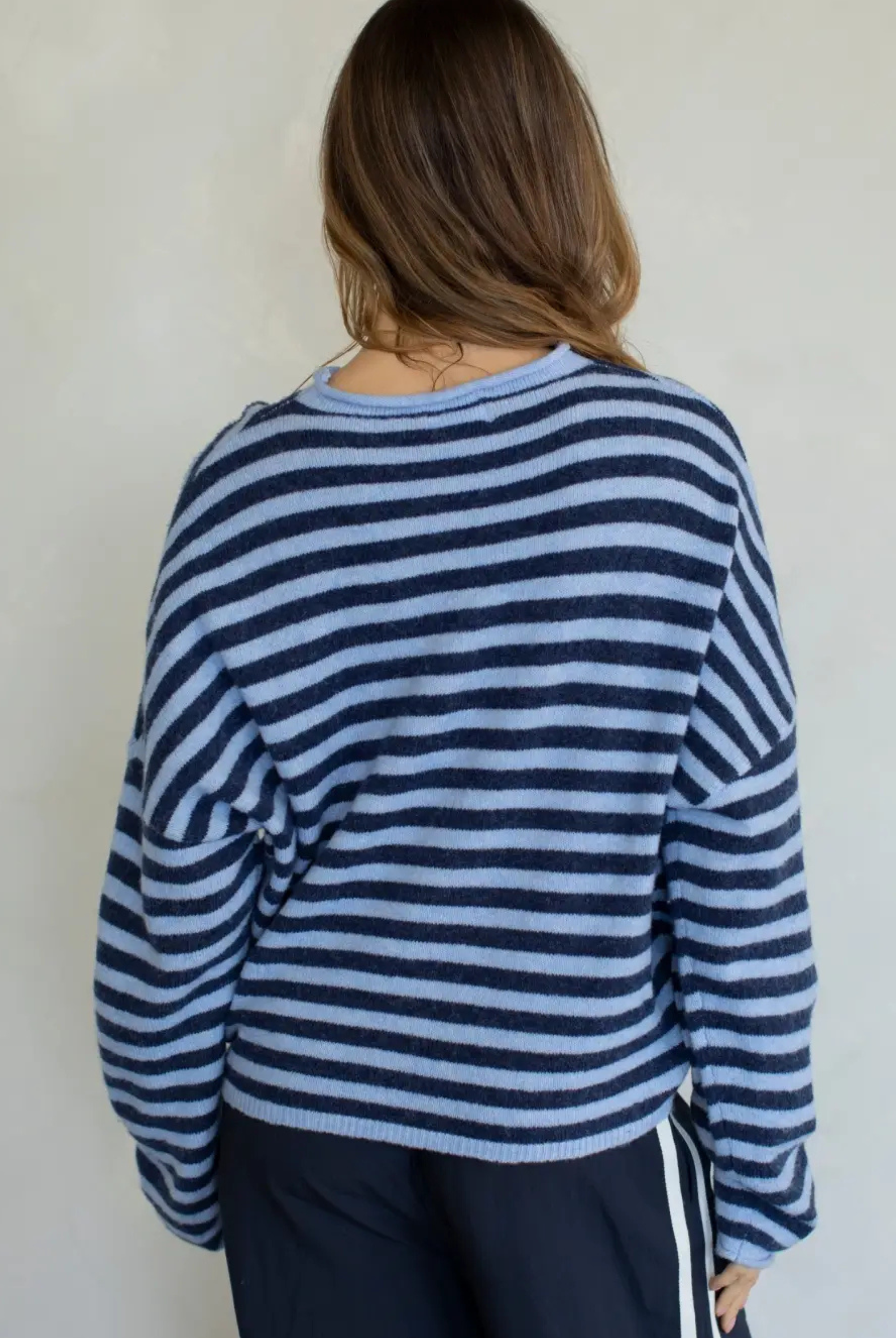 Pretty Piper Striped Cardigan-Sweaters-Vixen Collection, Day Spa and Women's Boutique Located in Seattle, Washington