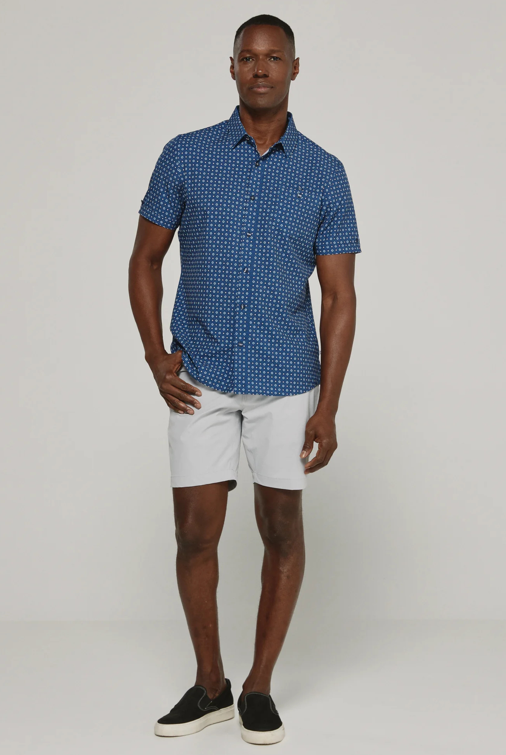 Roche Short Sleeve Shirt-Men's Tops-Vixen Collection, Day Spa and Women's Boutique Located in Seattle, Washington
