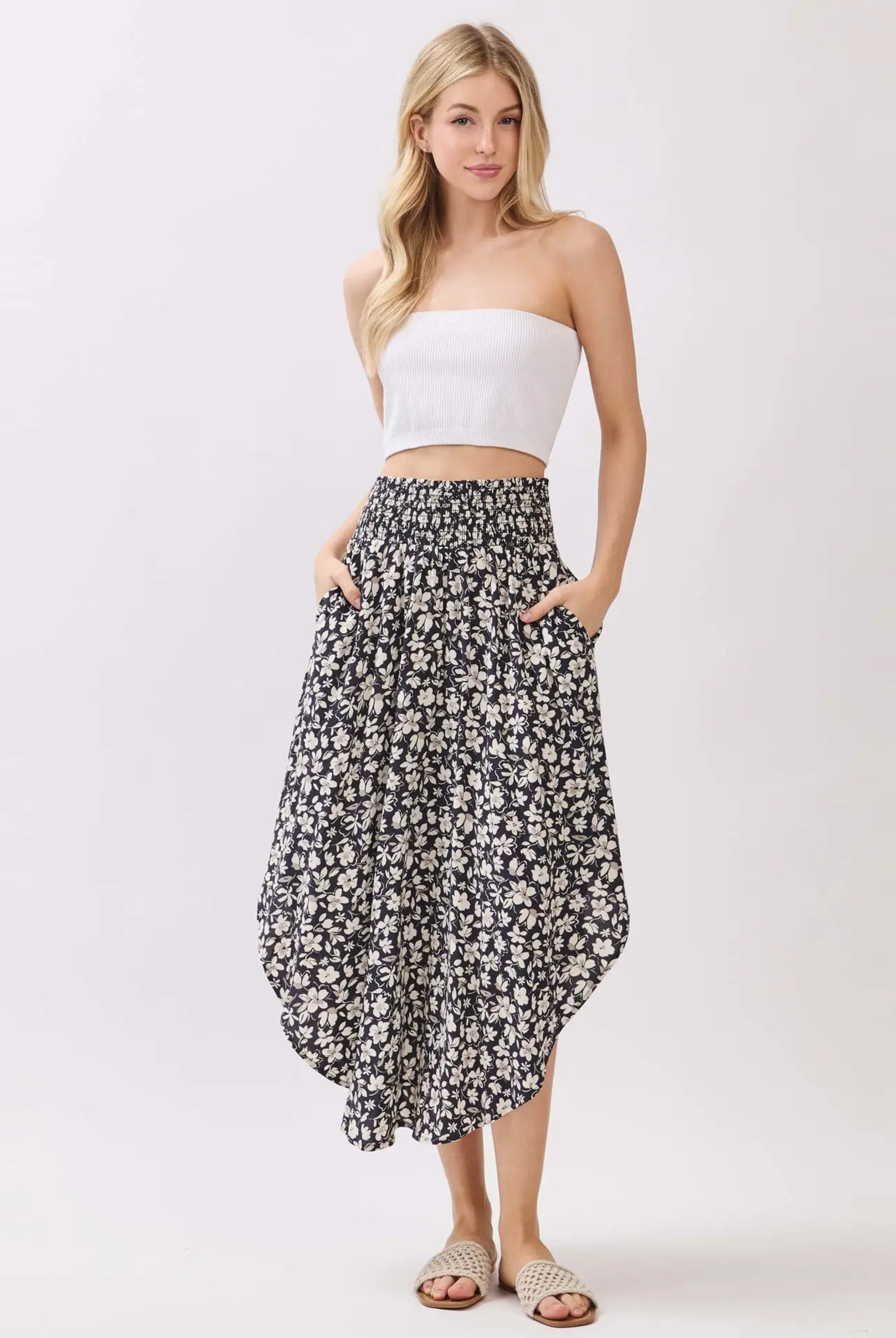 Salt & Petals Skirt-Skirts-Vixen Collection, Day Spa and Women's Boutique Located in Seattle, Washington