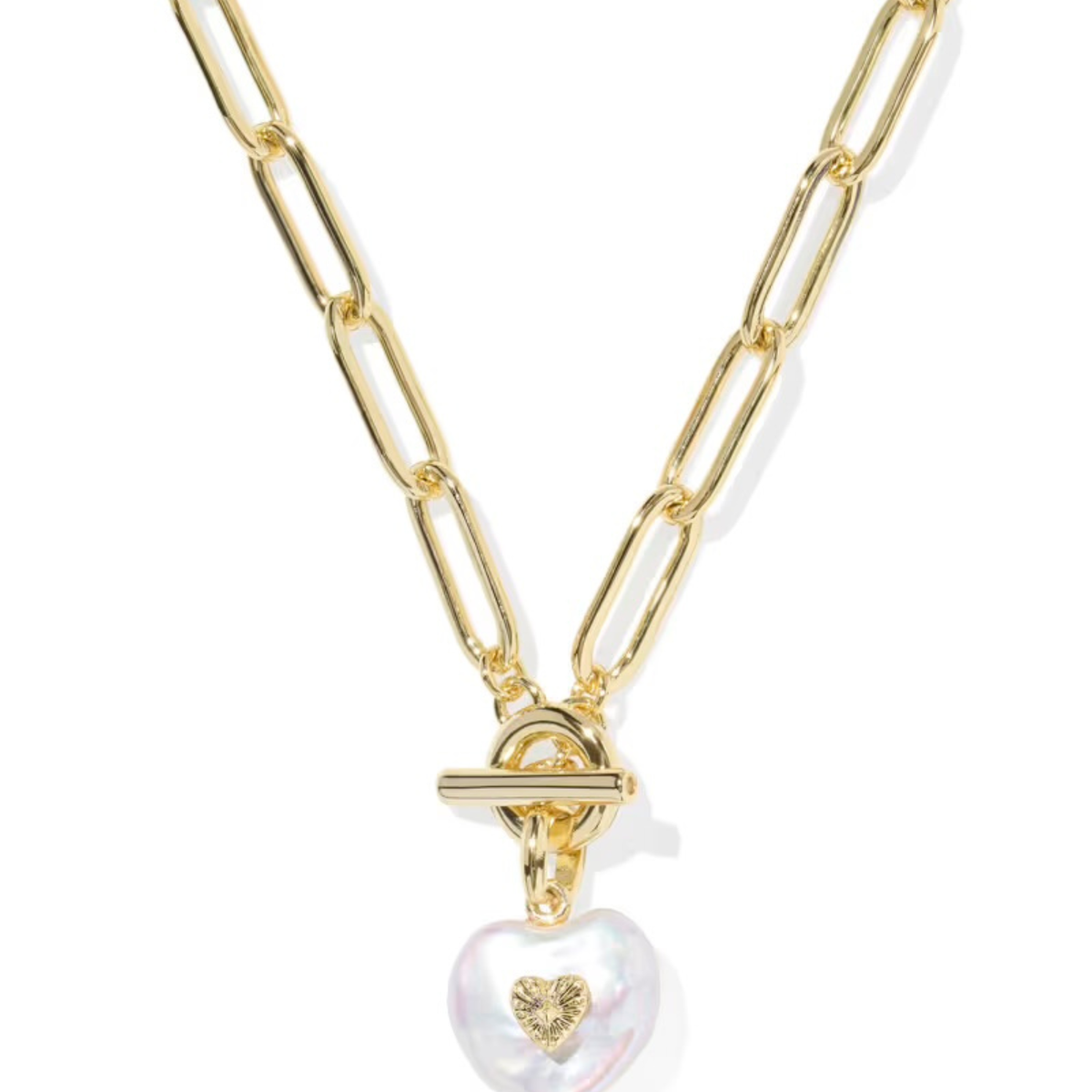 Sasha Heart Short Pendant Necklace-Necklaces-Vixen Collection, Day Spa and Women's Boutique Located in Seattle, Washington