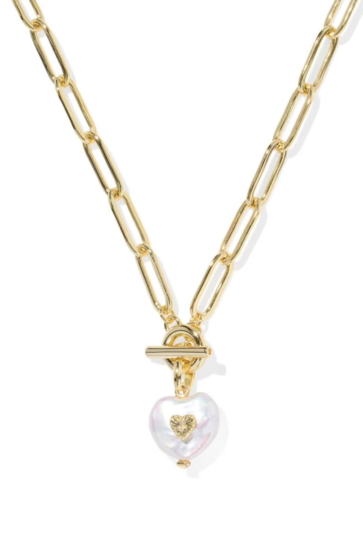 Sasha Heart Short Pendant Necklace-Necklaces-Vixen Collection, Day Spa and Women's Boutique Located in Seattle, Washington