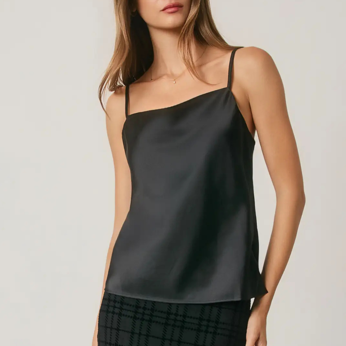 Satin Hour Sleeveless Top-Tops-Vixen Collection, Day Spa and Women's Boutique Located in Seattle, Washington