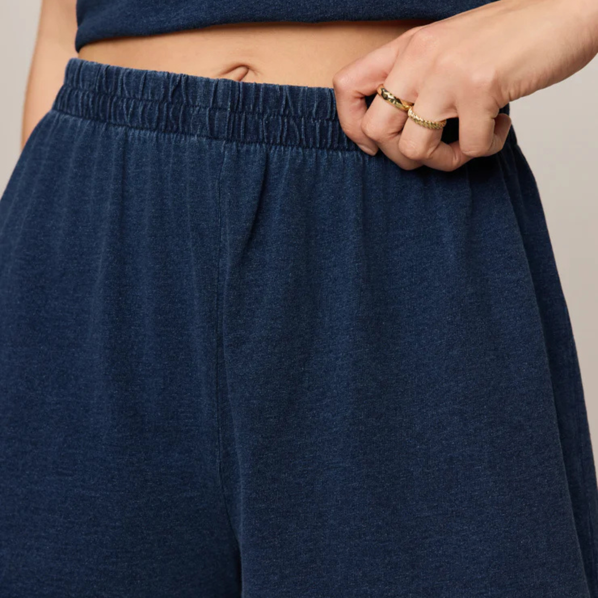 Scout Jersey Denim Short-Shorts-Vixen Collection, Day Spa and Women's Boutique Located in Seattle, Washington