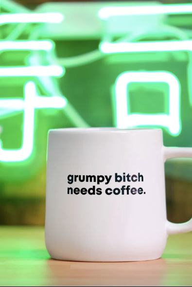 Grumpy... Mug-Drinkware-Vixen Collection, Day Spa and Women's Boutique Located in Seattle, Washington