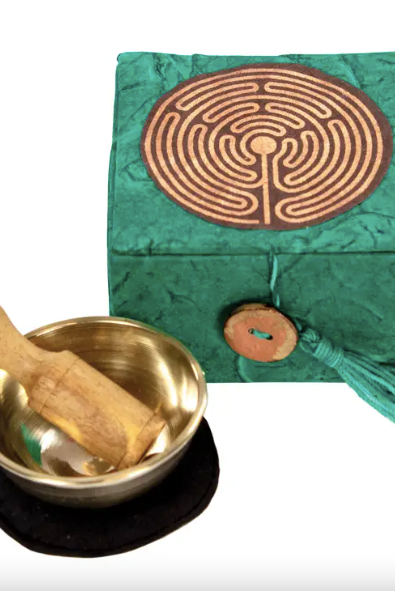 Meditation Bowl Box- 2"-Home Decor-Vixen Collection, Day Spa and Women's Boutique Located in Seattle, Washington