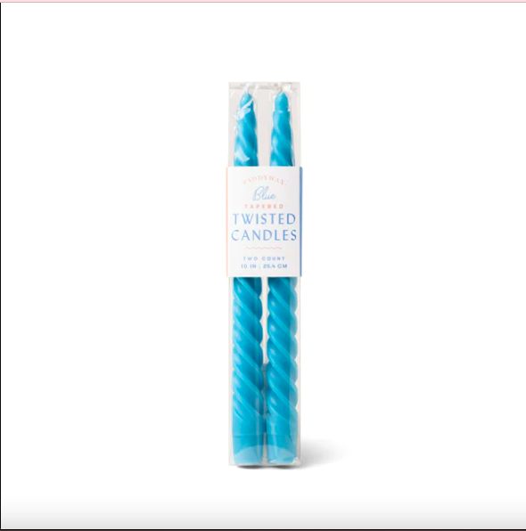 Twisted Flickering Taper 10"-Home Fragrances-Vixen Collection, Day Spa and Women's Boutique Located in Seattle, Washington