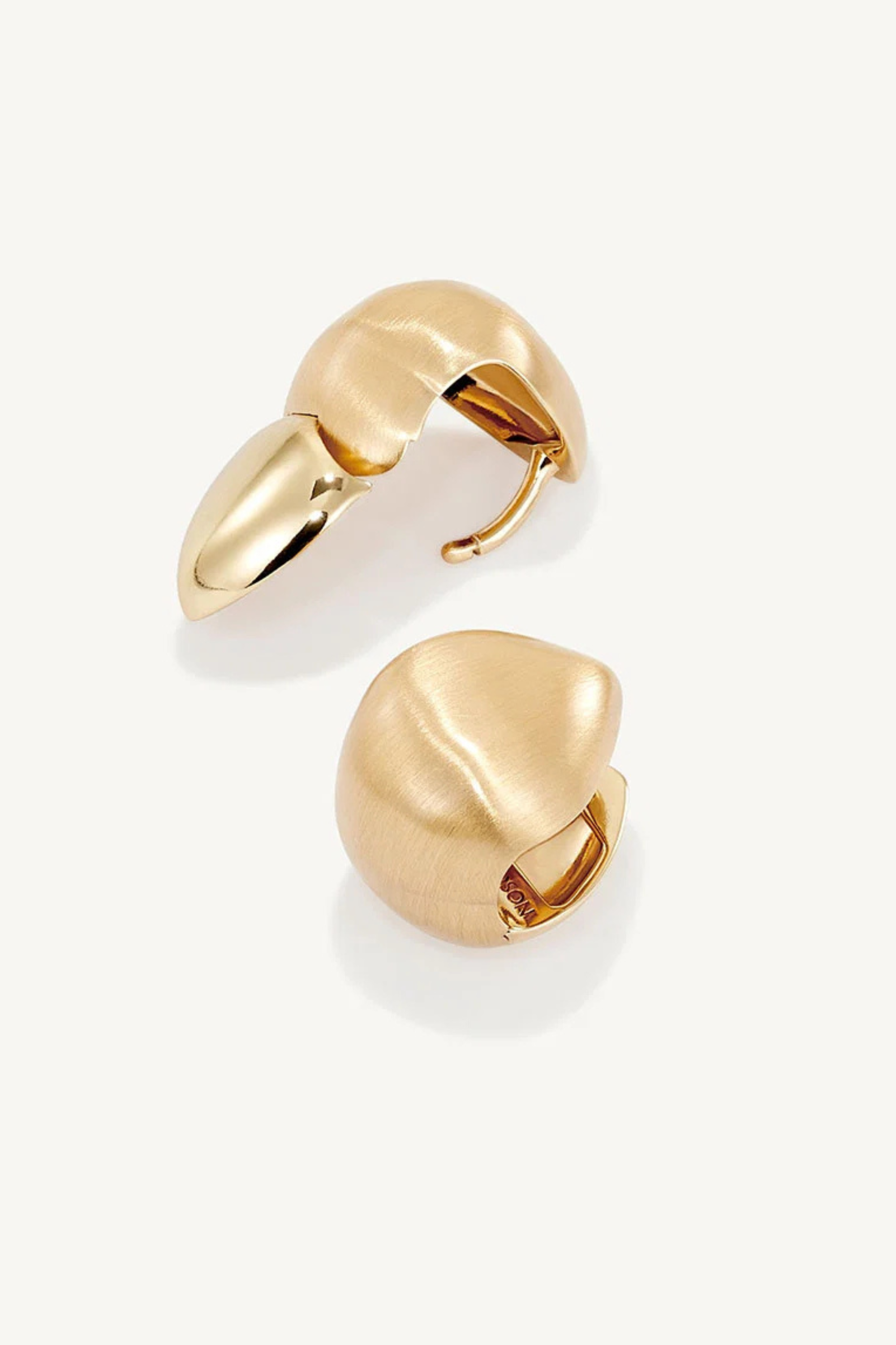 Serra Huggie Hoops-Earrings-Vixen Collection, Day Spa and Women's Boutique Located in Seattle, Washington