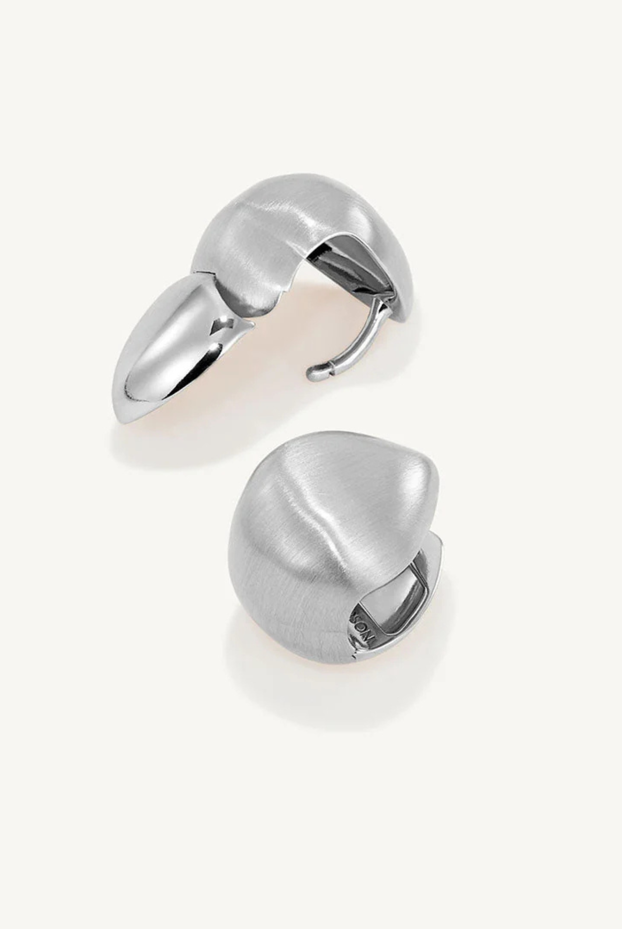 Serra Huggie Hoops-Earrings-Vixen Collection, Day Spa and Women's Boutique Located in Seattle, Washington