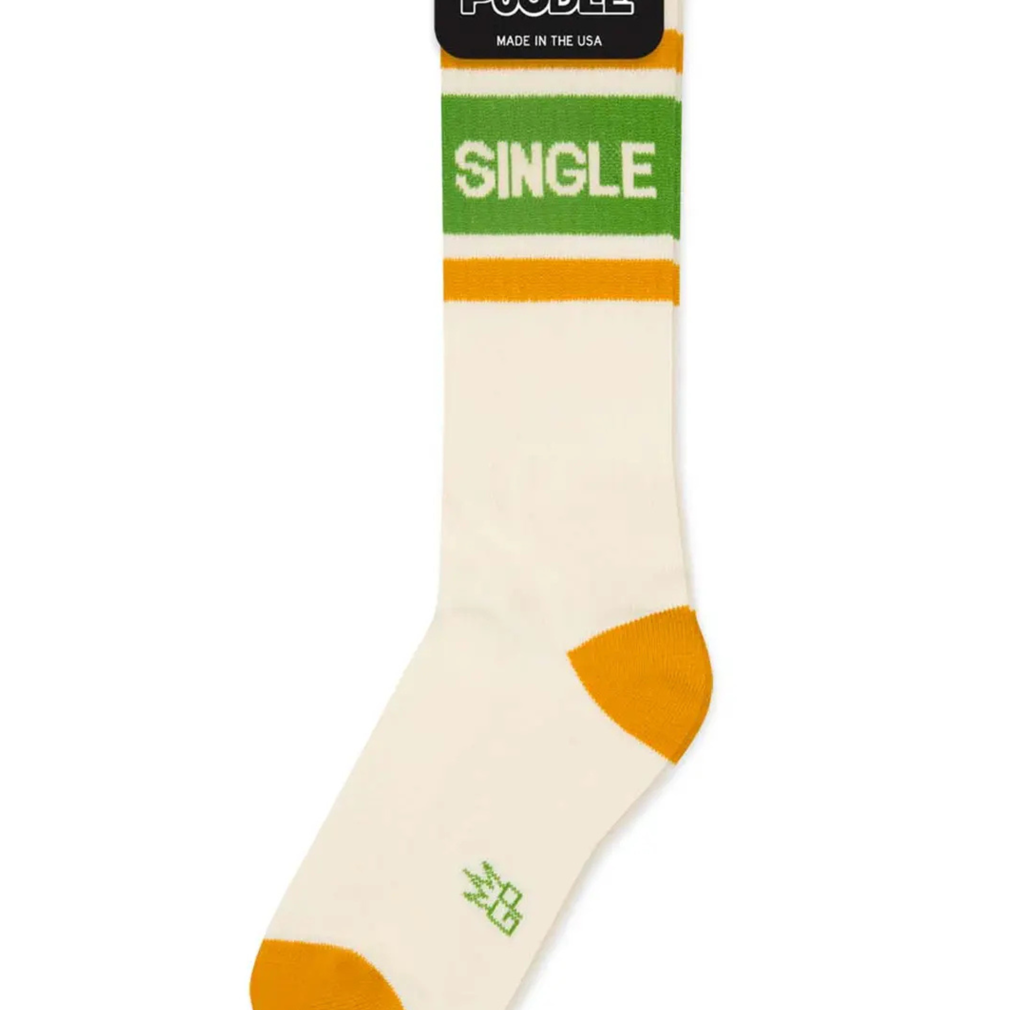 Single Gym Crew Socks-Socks-Vixen Collection, Day Spa and Women's Boutique Located in Seattle, Washington