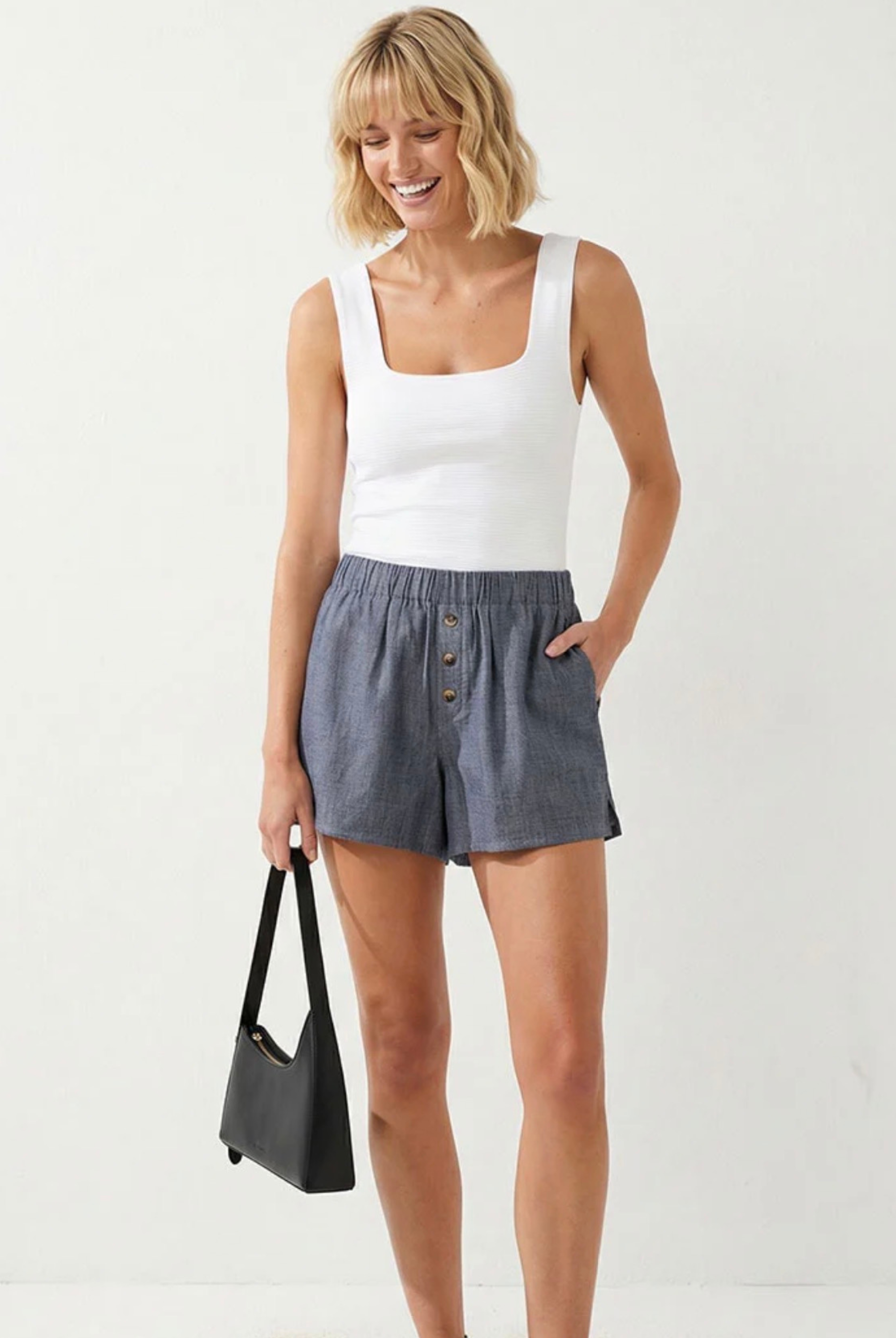 Sitting In Sunshine Shorts-Shorts-Vixen Collection, Day Spa and Women's Boutique Located in Seattle, Washington