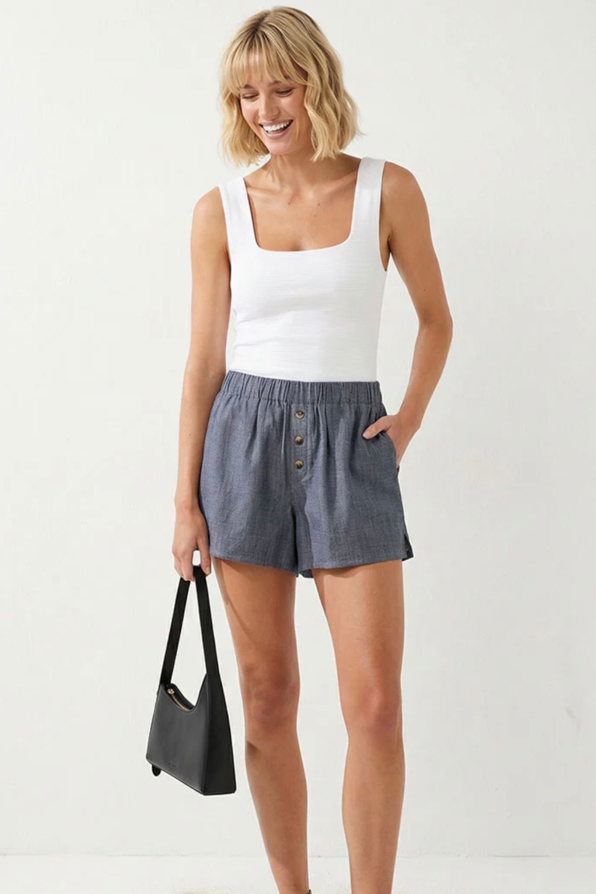 Sitting In Sunshine Shorts-Shorts-Vixen Collection, Day Spa and Women's Boutique Located in Seattle, Washington
