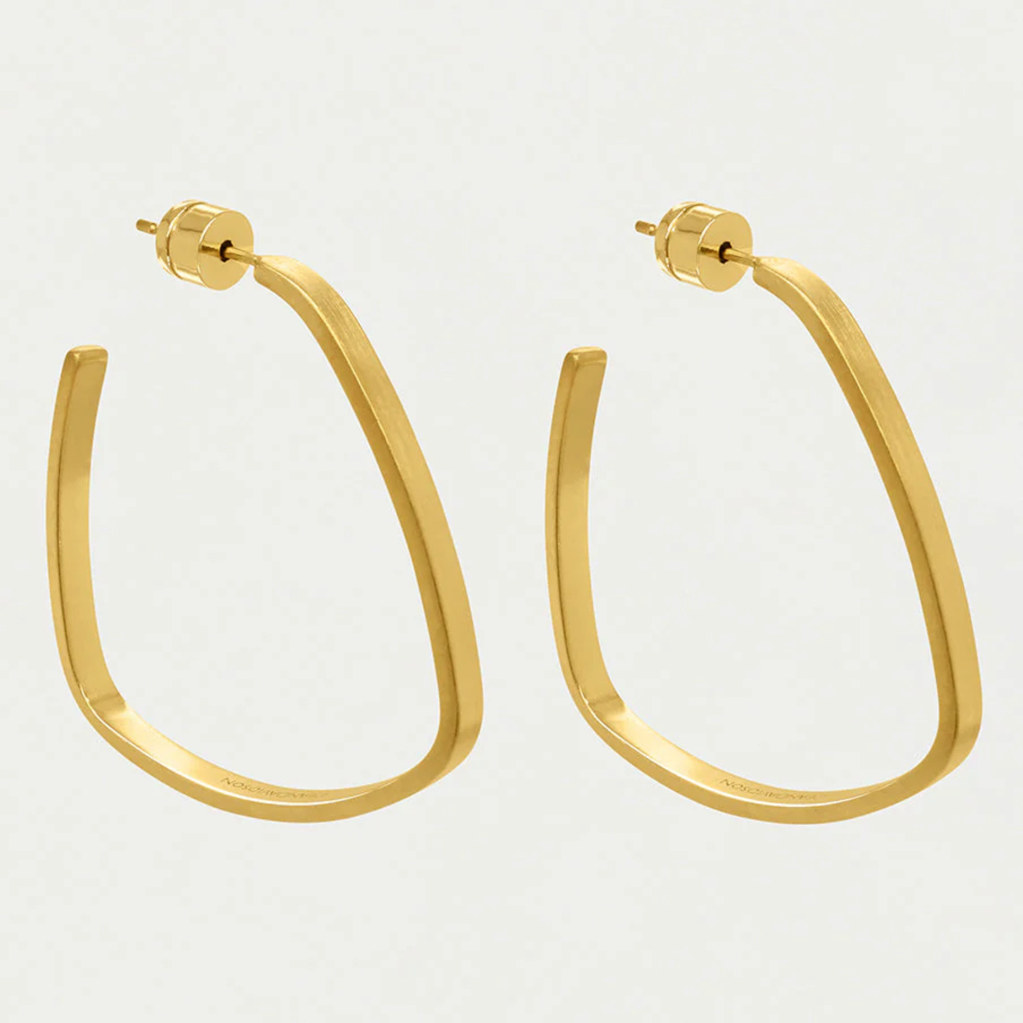Small Square Hoops-Earrings-Vixen Collection, Day Spa and Women's Boutique Located in Seattle, Washington