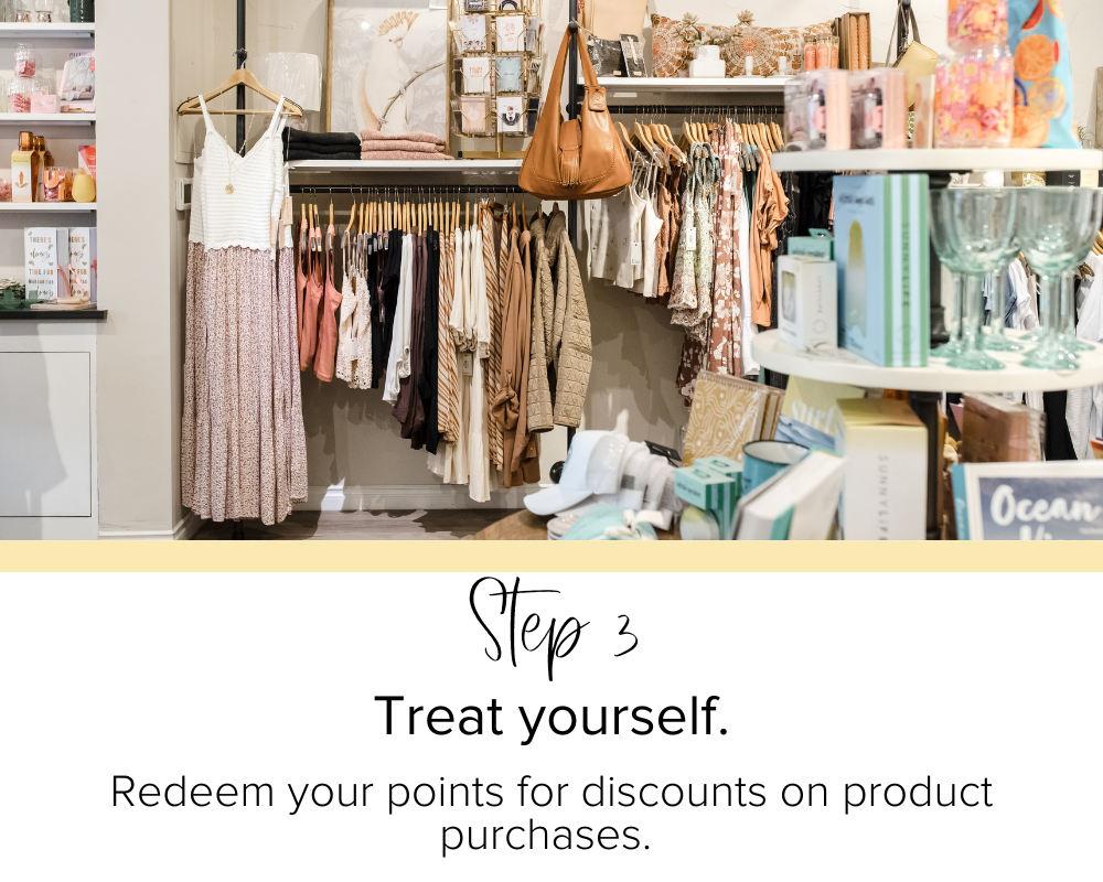 Step 3 Redeem Your Points | Vixen Collection | Seattle, WA