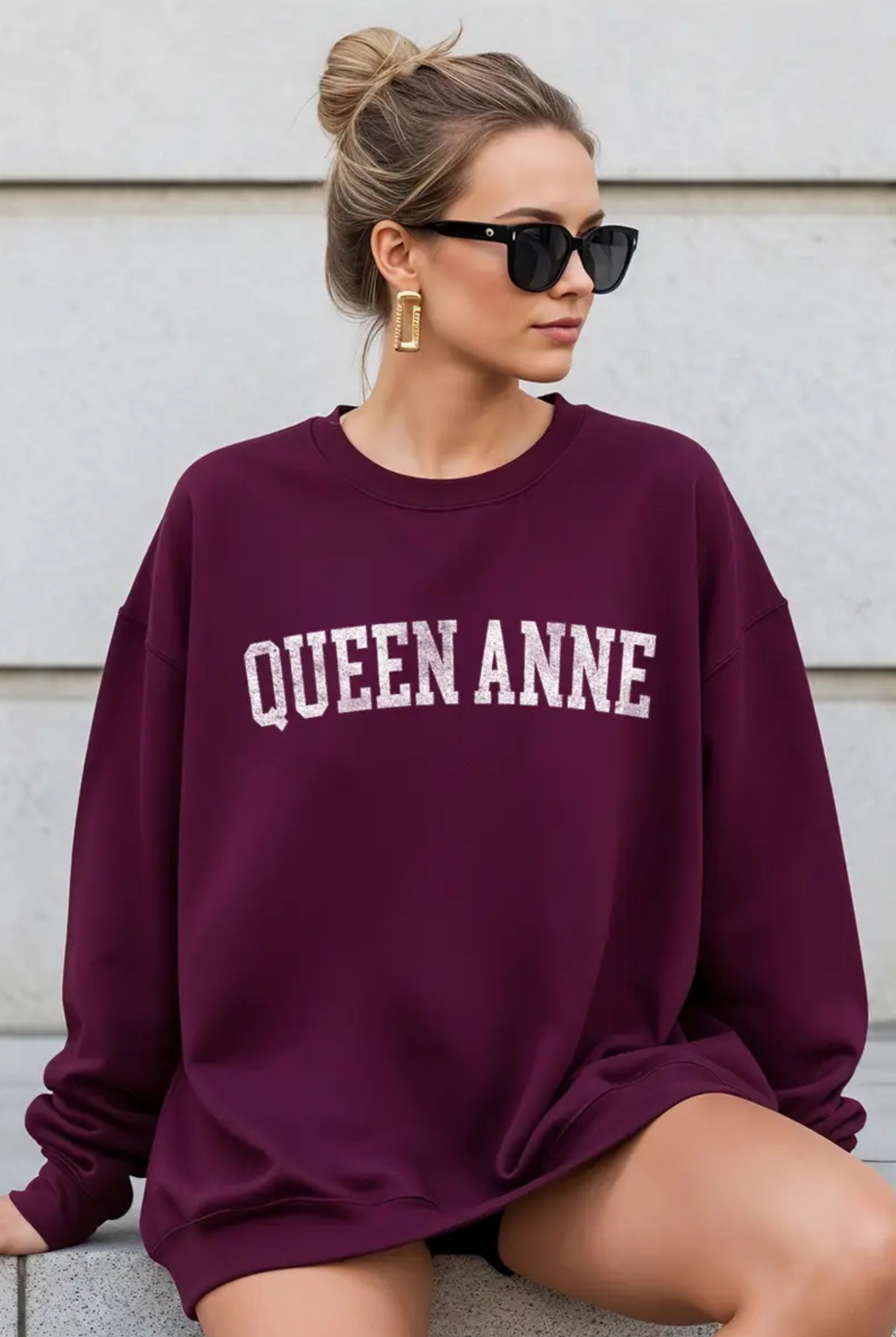 Summer in Seattle Crew-Sweatshirts-Vixen Collection, Day Spa and Women's Boutique Located in Seattle, Washington