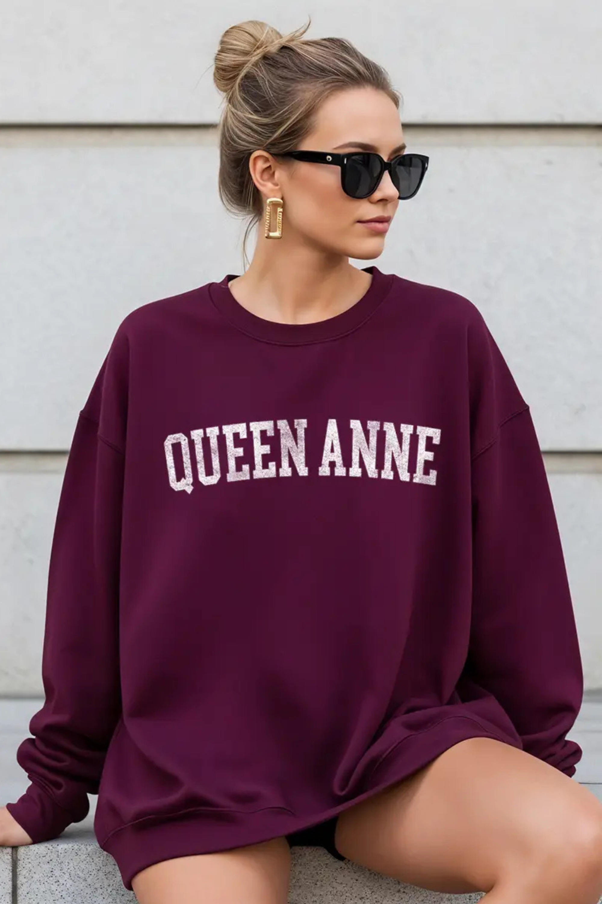 Summer in Seattle Crew-Sweatshirts-Vixen Collection, Day Spa and Women's Boutique Located in Seattle, Washington