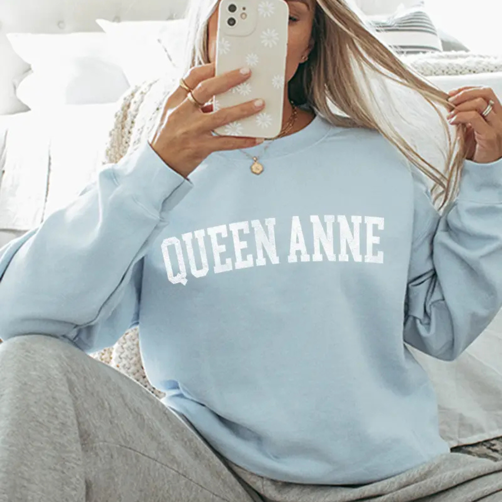 Summer in Seattle Crew-Sweatshirts-Vixen Collection, Day Spa and Women's Boutique Located in Seattle, Washington