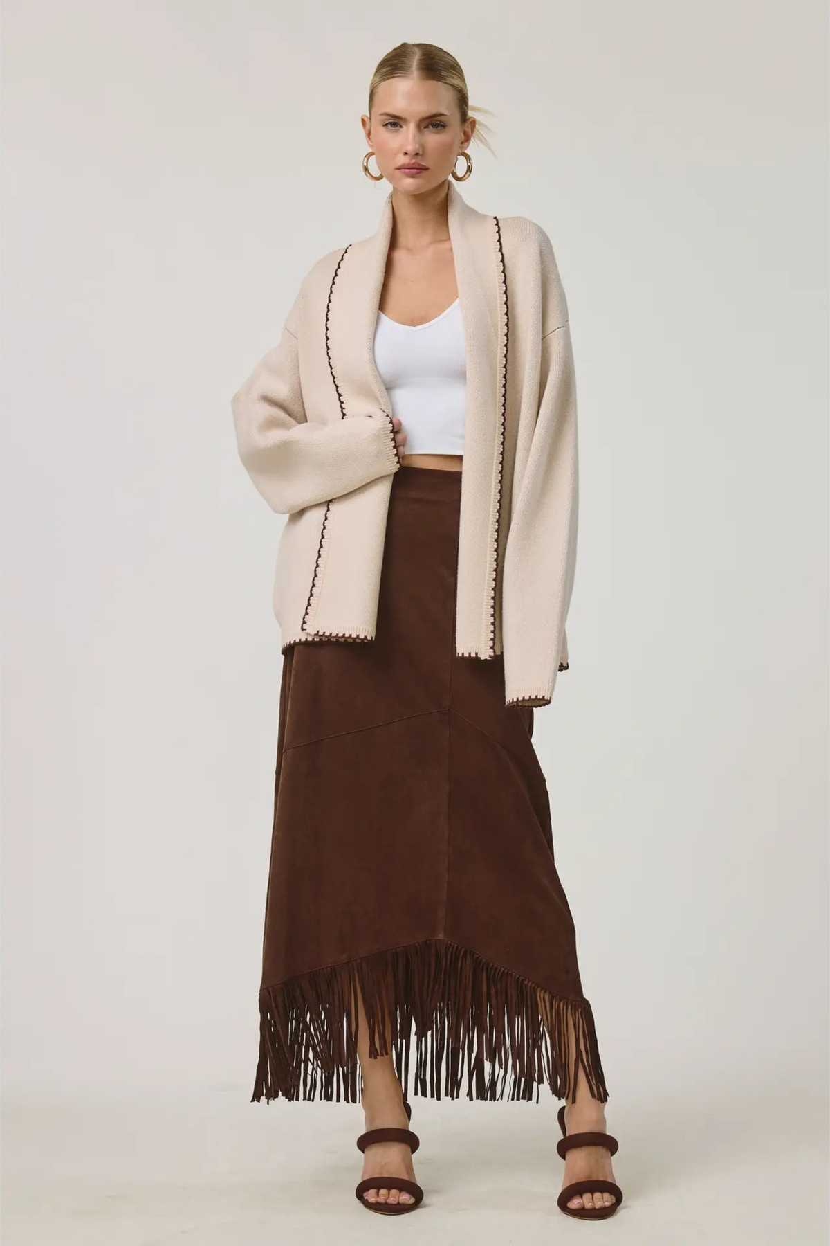 Sunny Pup Cardigan-Sweaters-Vixen Collection, Day Spa and Women's Boutique Located in Seattle, Washington