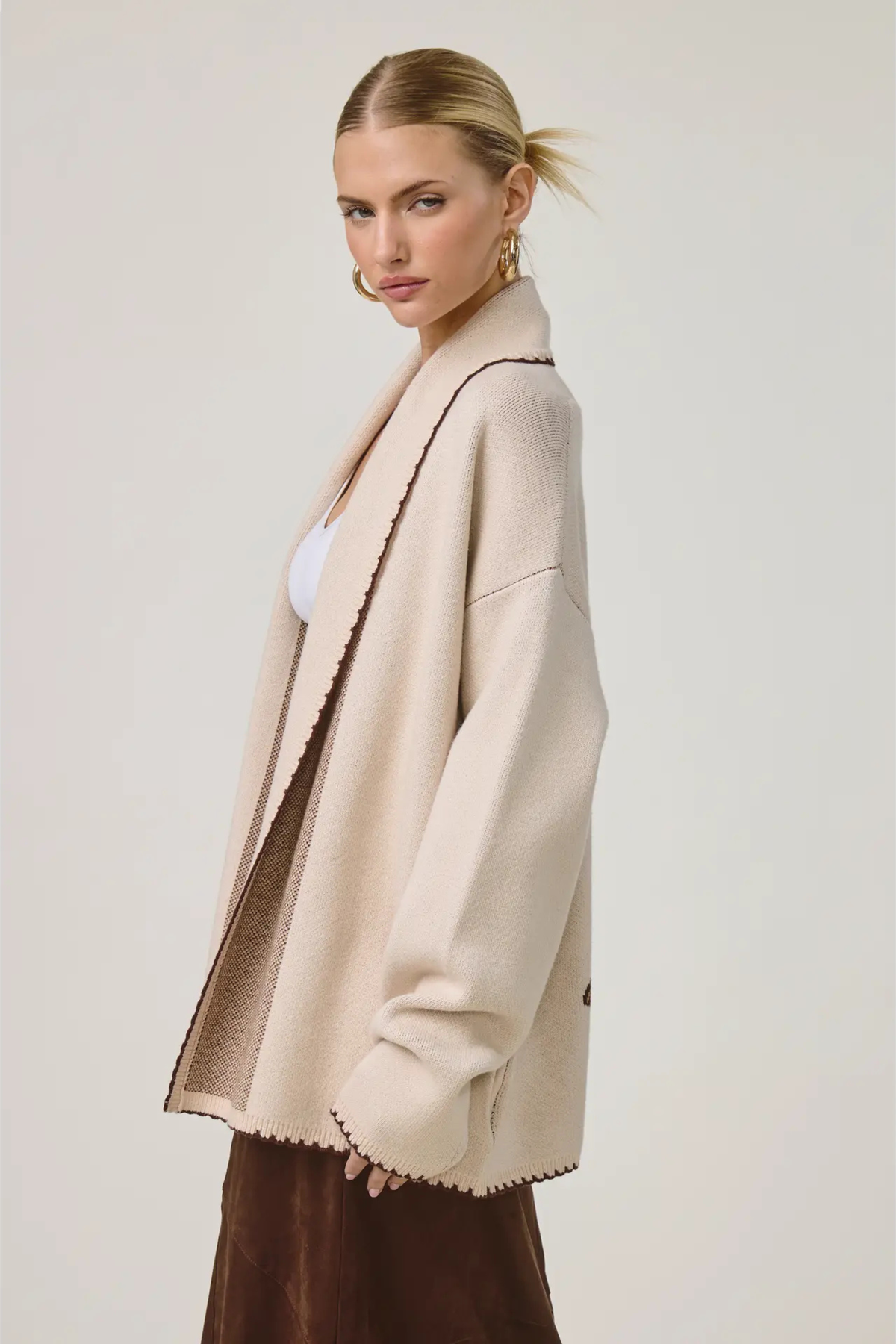 Sunny Pup Cardigan-Sweaters-Vixen Collection, Day Spa and Women's Boutique Located in Seattle, Washington