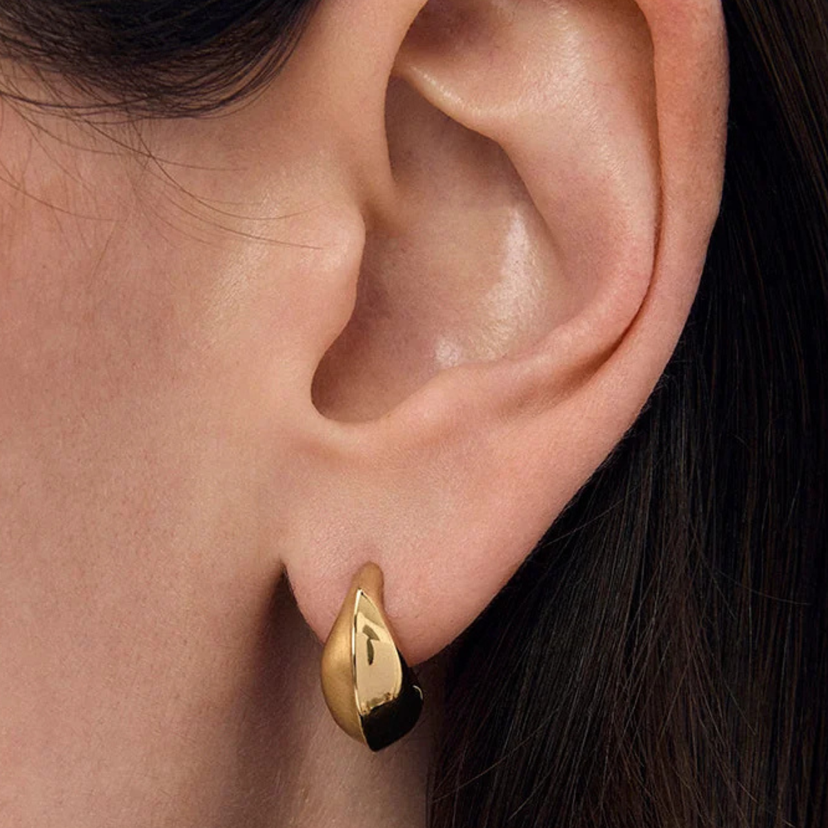 Tao Huggie Hoops-Earrings-Vixen Collection, Day Spa and Women's Boutique Located in Seattle, Washington