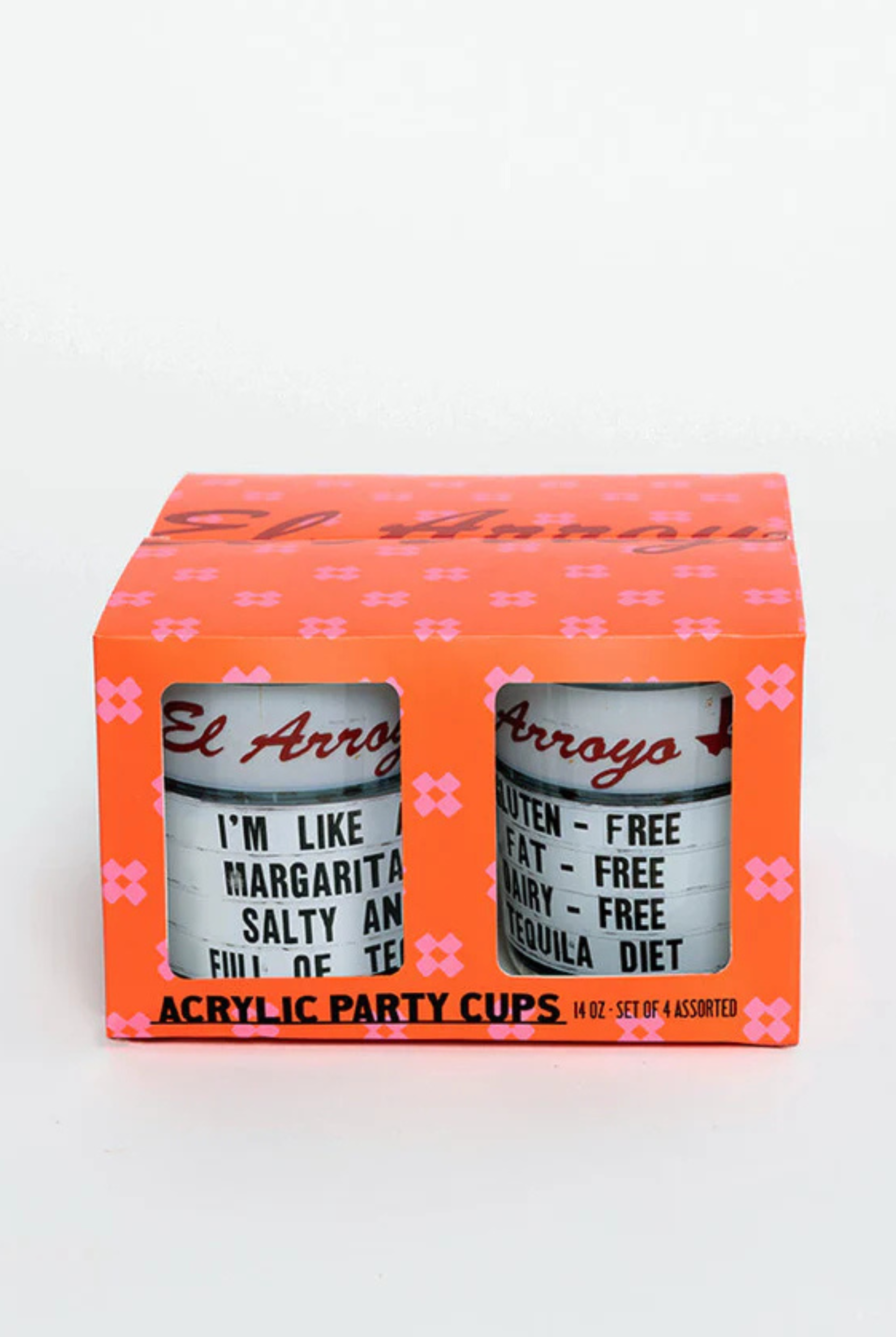 Tequila Sunrise Party Cup Set-Barware-Vixen Collection, Day Spa and Women's Boutique Located in Seattle, Washington