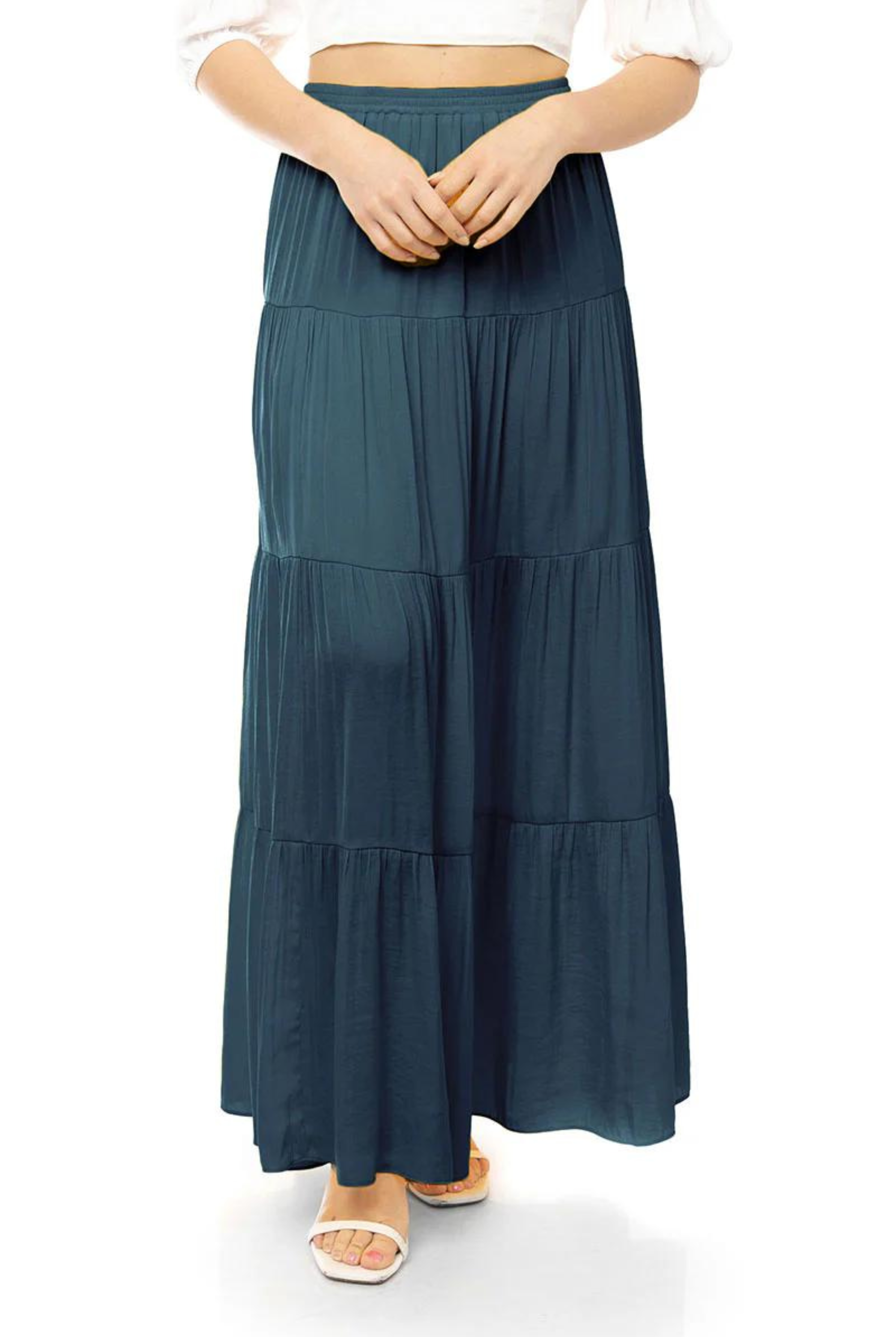 Never Better Tiered Maxi Skirt-Skirts-Vixen Collection, Day Spa and Women's Boutique Located in Seattle, Washington