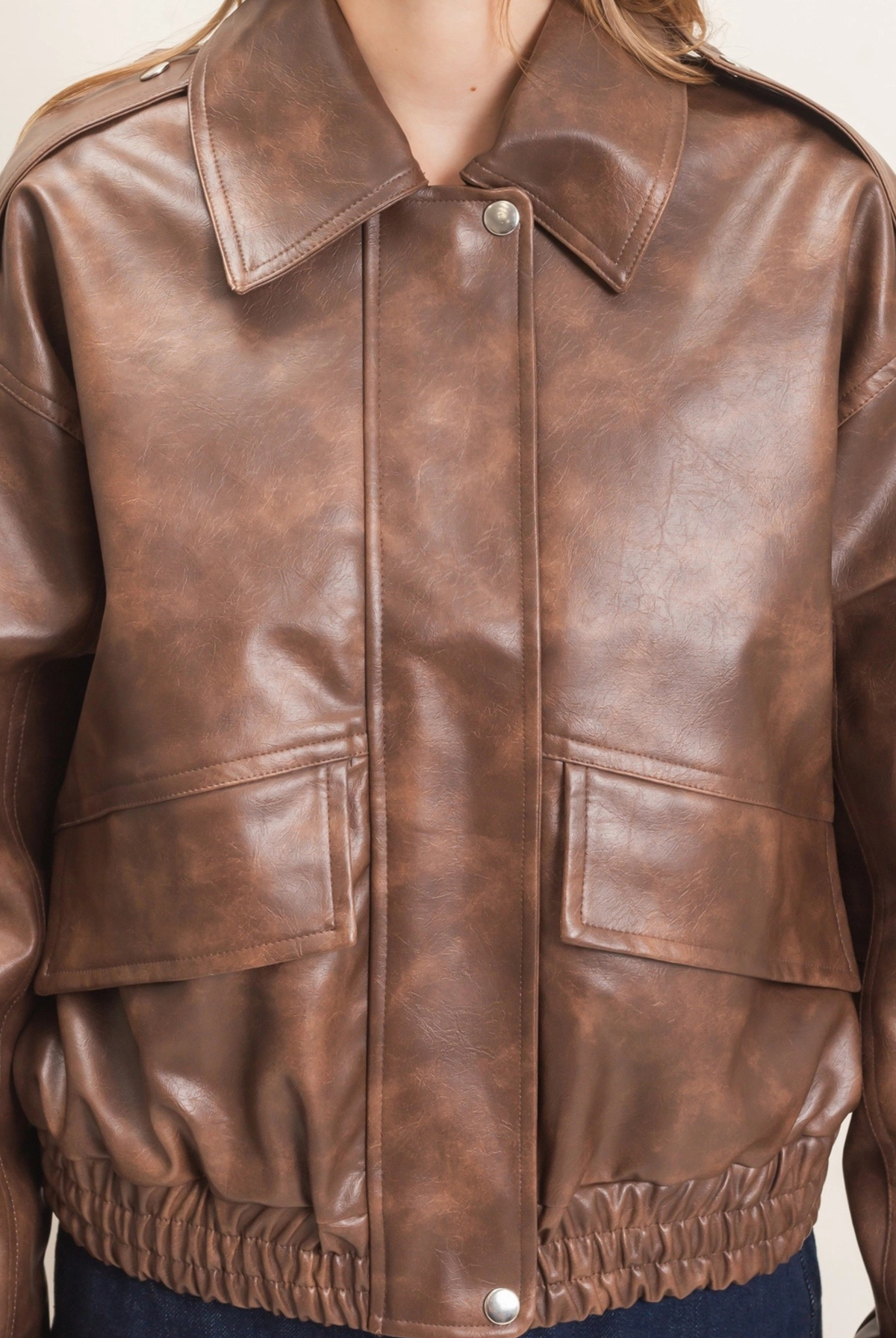 Tiff Bomber Jacket-Jackets-Vixen Collection, Day Spa and Women's Boutique Located in Seattle, Washington