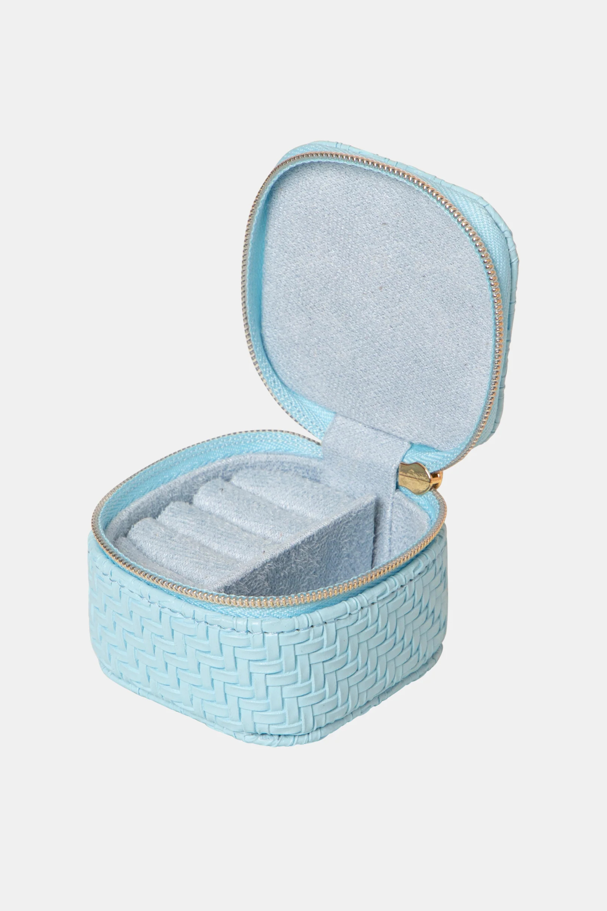 Mini Herringbone Jewelry Cube-Bags + Wallets-Vixen Collection, Day Spa and Women's Boutique Located in Seattle, Washington