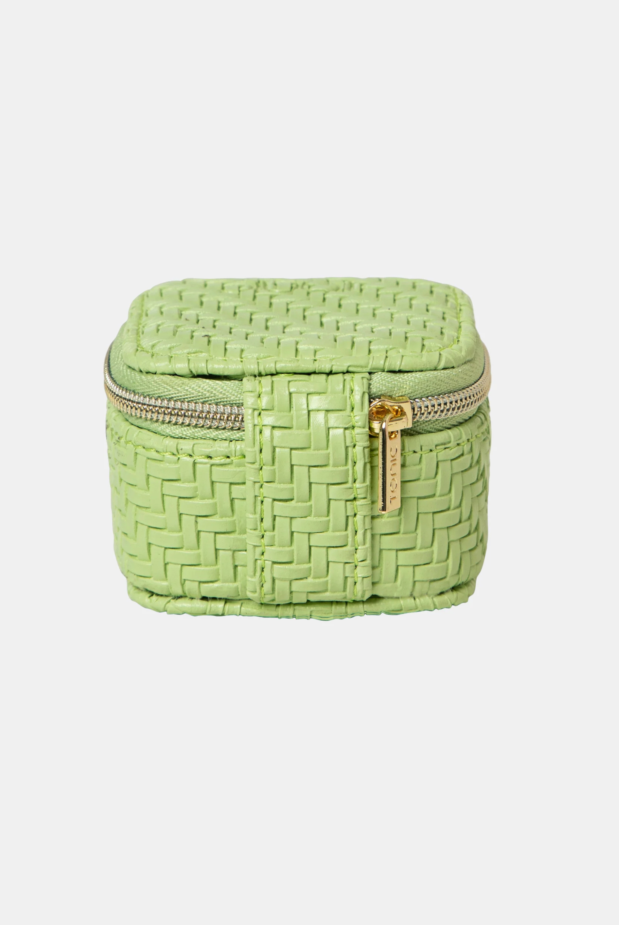 Mini Herringbone Jewelry Cube-Bags + Wallets-Vixen Collection, Day Spa and Women's Boutique Located in Seattle, Washington