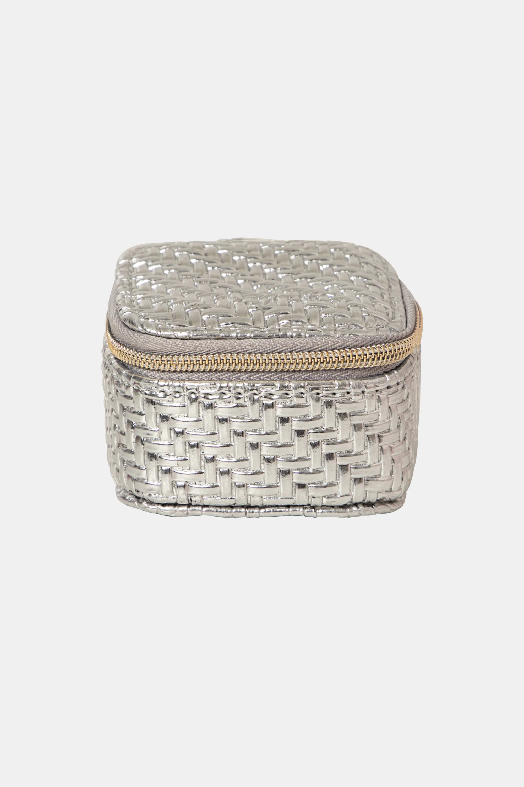 Mini Herringbone Jewelry Cube-Bags + Wallets-Vixen Collection, Day Spa and Women's Boutique Located in Seattle, Washington