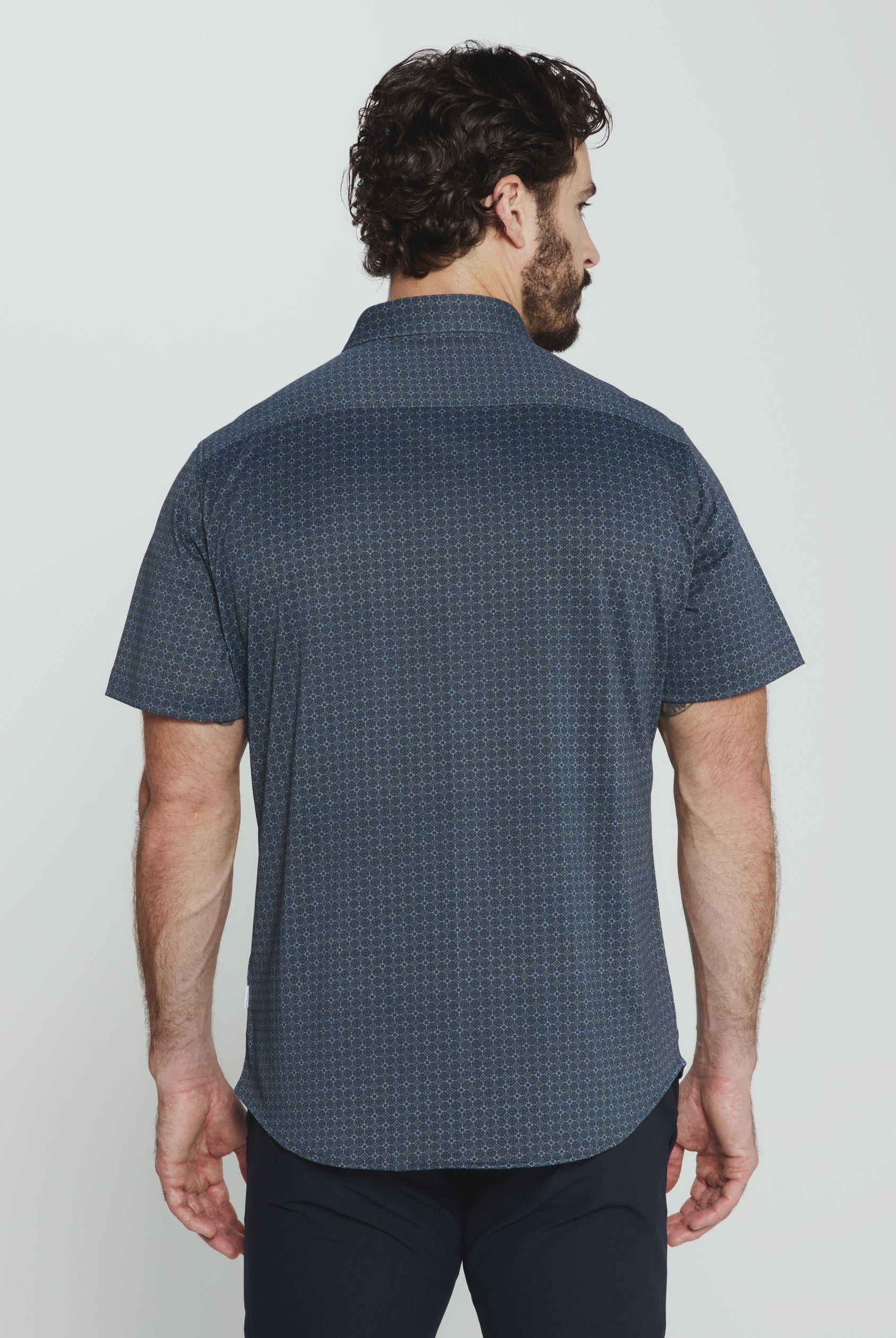 Landen Short Sleeve Shirt-Men's Tops-Vixen Collection, Day Spa and Women's Boutique Located in Seattle, Washington