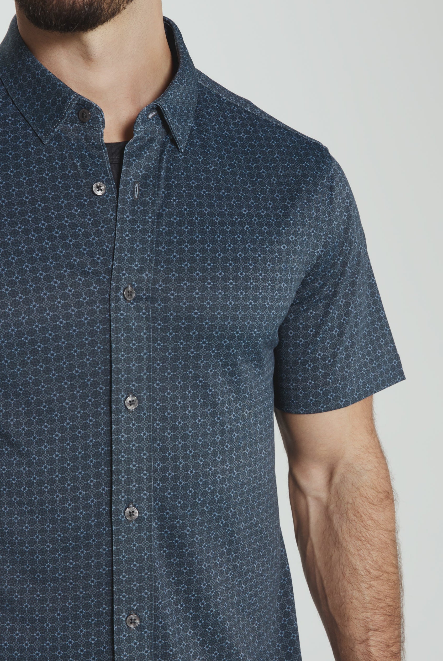 Landen Short Sleeve Shirt-Men's Tops-Vixen Collection, Day Spa and Women's Boutique Located in Seattle, Washington