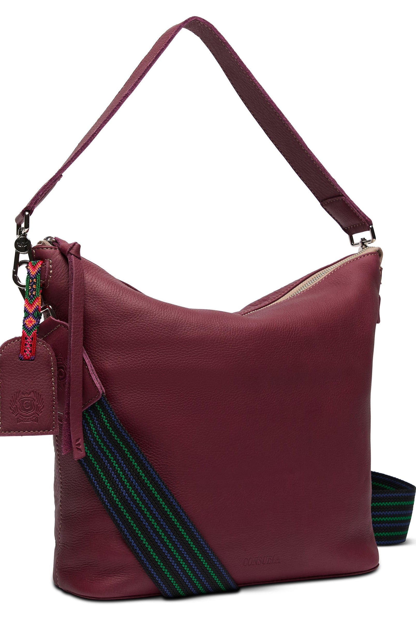 Consuela Plum Hobo-Bags + Wallets-Vixen Collection, Day Spa and Women's Boutique Located in Seattle, Washington