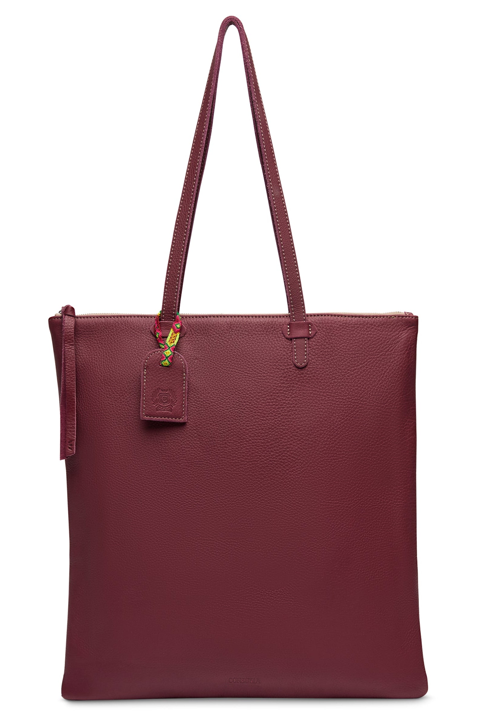 Consuela Plum Shopper Tote-Bags + Wallets-Vixen Collection, Day Spa and Women's Boutique Located in Seattle, Washington
