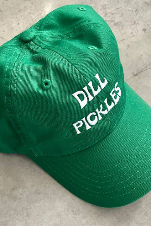 Dill Pickles Organic Baseball Cap-Hats-Vixen Collection, Day Spa and Women's Boutique Located in Seattle, Washington