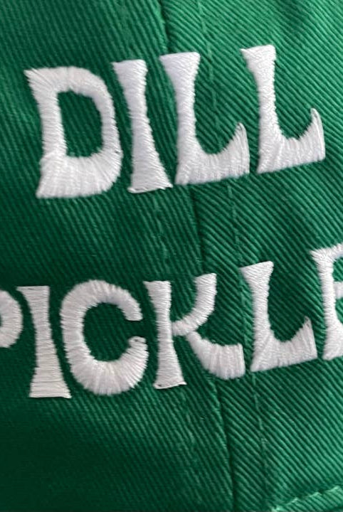 Dill Pickles Organic Baseball Cap-Hats-Vixen Collection, Day Spa and Women's Boutique Located in Seattle, Washington