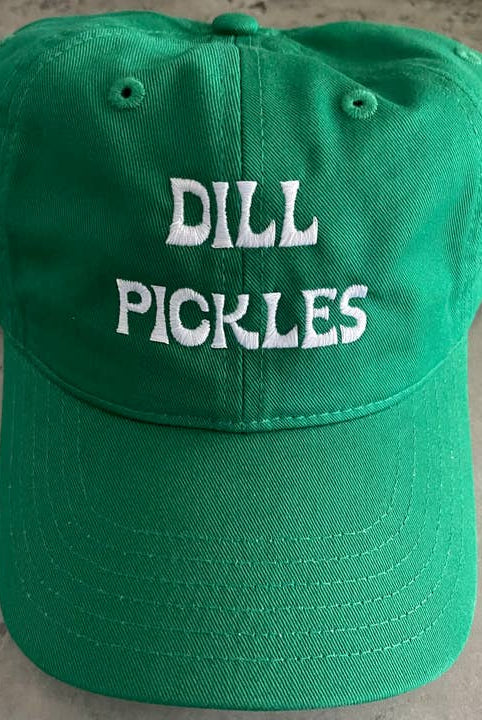 Dill Pickles Organic Baseball Cap-Hats-Vixen Collection, Day Spa and Women's Boutique Located in Seattle, Washington