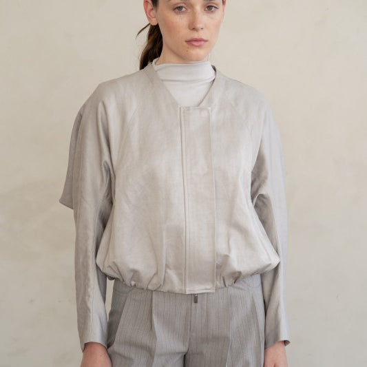 Slate Edge Sculpt Jacket-Jackets-Vixen Collection, Day Spa and Women's Boutique Located in Seattle, Washington