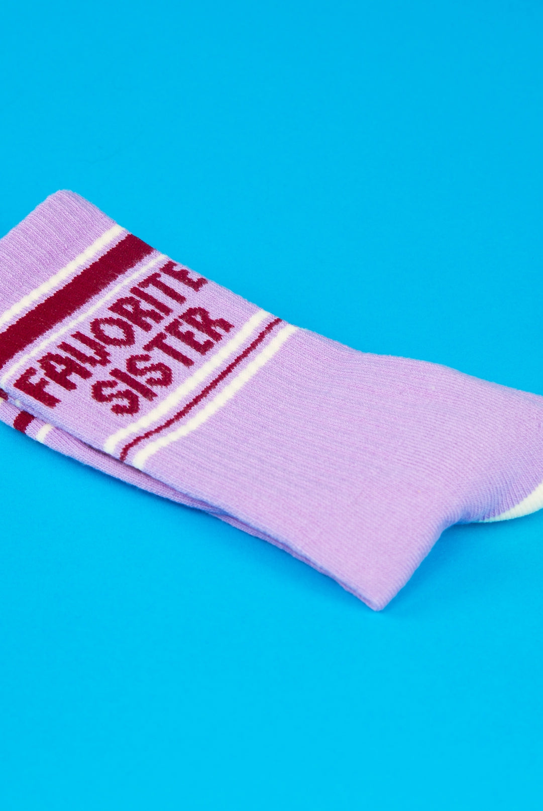 Favorite Sister Gym Crew Socks-Accessories-Vixen Collection, Day Spa and Women's Boutique Located in Seattle, Washington