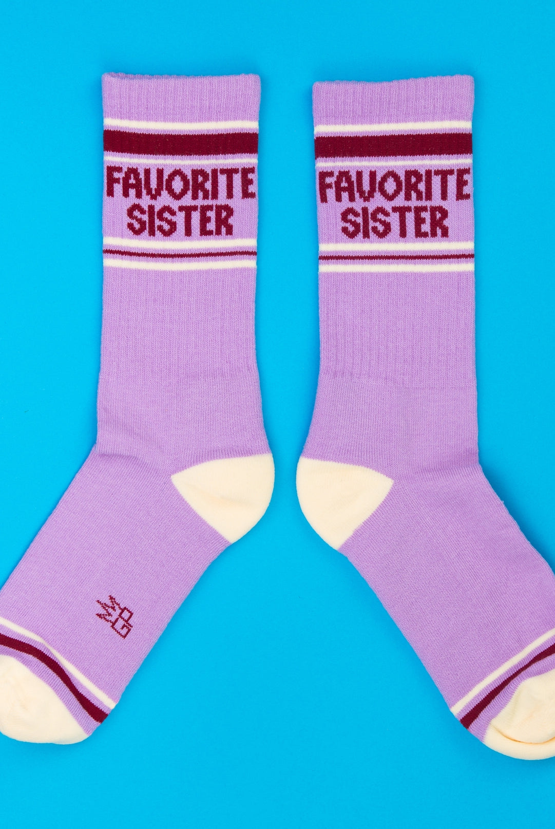 Favorite Sister Gym Crew Socks-Accessories-Vixen Collection, Day Spa and Women's Boutique Located in Seattle, Washington